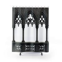 Gothic Columns Shower Curtain