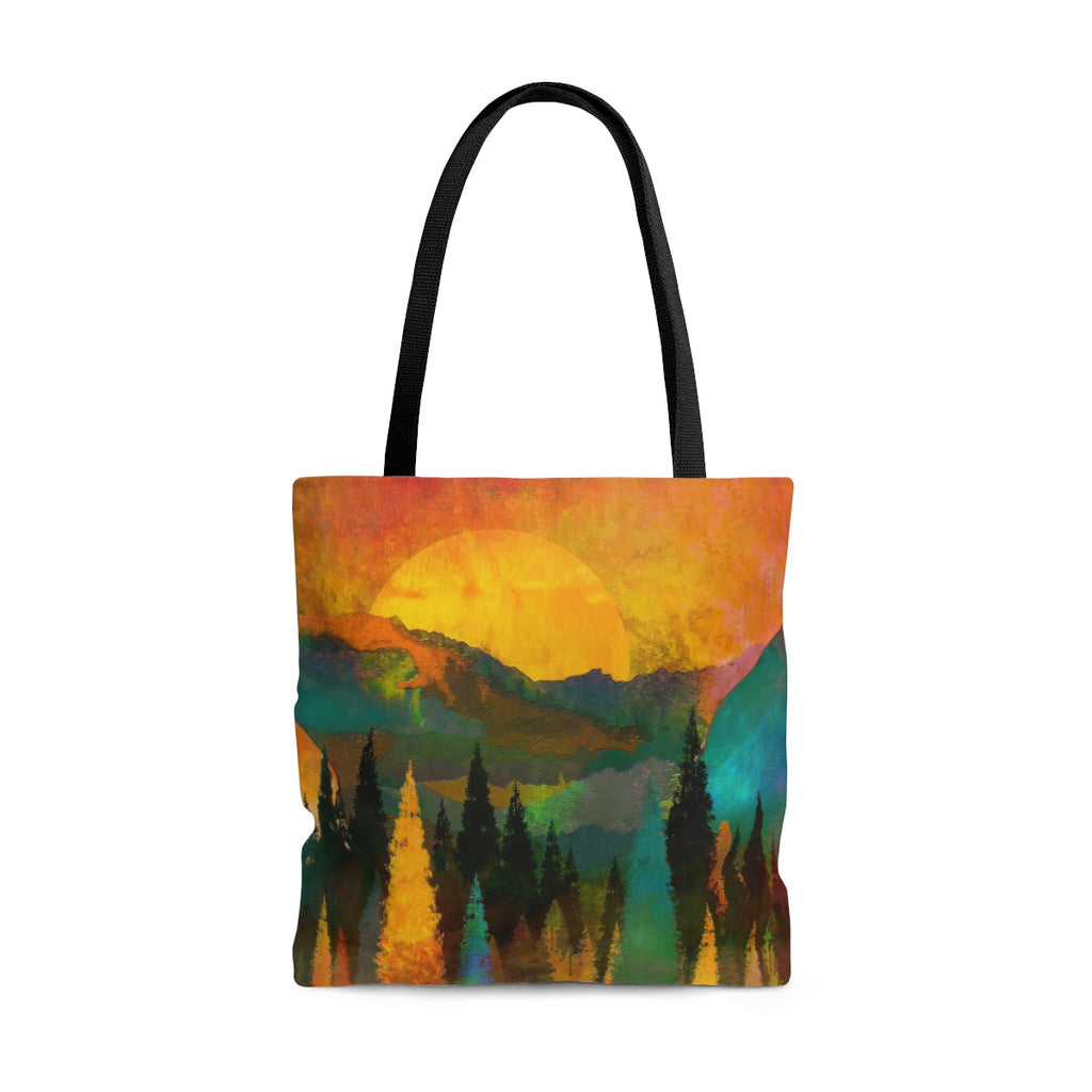 Fall in the Mountains AOP Tote Bag