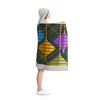 Colorful Hanging Ornaments Hooded Blanket