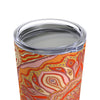 Orange Hippie Mandala Tumbler 20oz