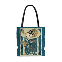 Girls Mystic Club on Teal Tote Bag