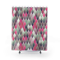 Diamond Tile Shower Curtain