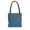 Party Line on Blue Tote Bag