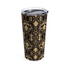 Gold on Black Design Tumbler 20oz