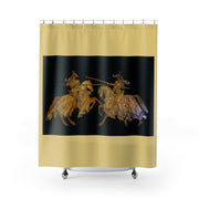 Jousting Knights Shower Curtains