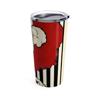 Woman in Red Hat Tumbler 20oz