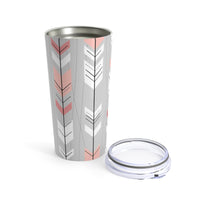 Vertical Abstract Arrows Tumbler 20oz