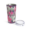 Pink Diamond Tiles Tumbler 20oz