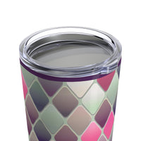 Pink Diamond Tiles Tumbler 20oz