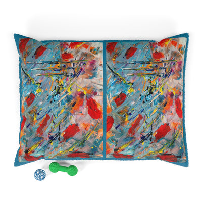 Abstract Oil Painting Pet Bed