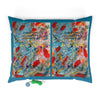 Abstract Oil Painting Pet Bed