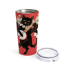 Dancing Cat with Banjo Tumbler 20oz