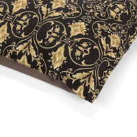 Black and Gold Pet Bed