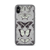 Black and Beige Butterfly iPhone Case