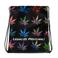 Marijuana, Cannabis Legalization Drawstring bag