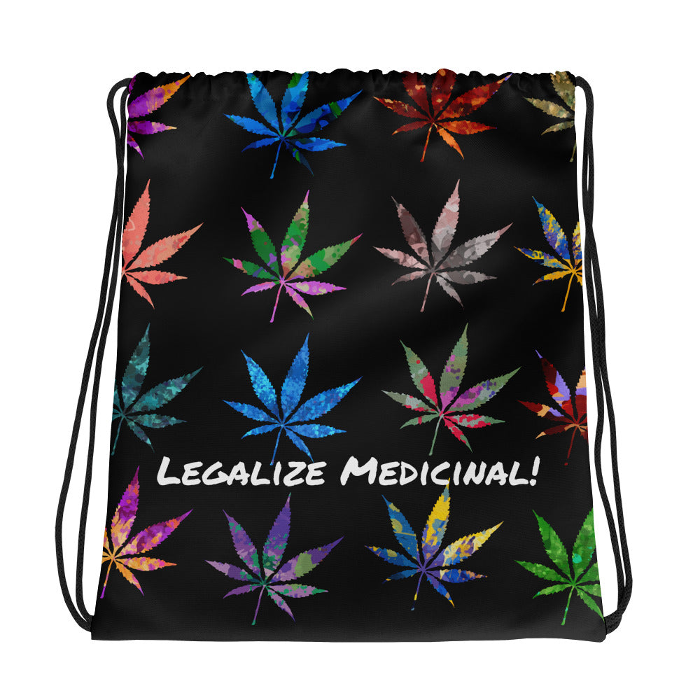 Marijuana, Cannabis Legalization Drawstring bag