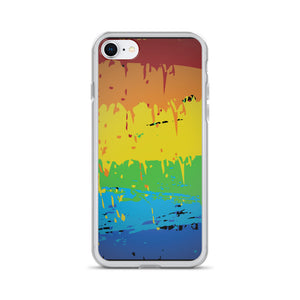 Abstract Rainbow Colorful iPhone Case