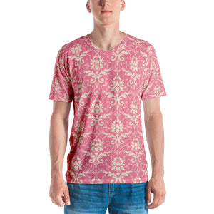 Pink Shabby Chic Floral Women’s/Men's T-shirt