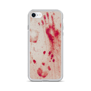 Bloody Handprints iPhone Case