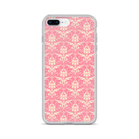 Pink Shabby Chic Floral iPhone Case