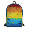 Abstract Rainbow Designer Backpack