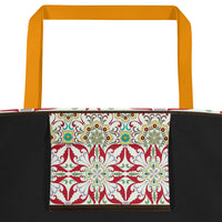 Bohemian Floral Beach Bag