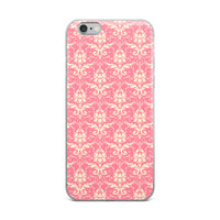 Pink Shabby Chic Floral iPhone Case