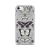 Black and Beige Butterfly iPhone Case