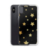 Golden Stars iPhone Case