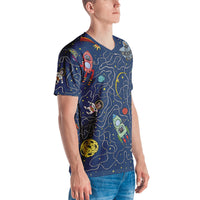 Astronut Cats Men's T-shirt