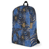 Blue Abstract Backpack