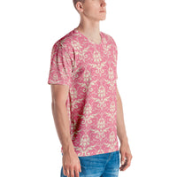 Pink Shabby Chic Floral Women’s/Men's T-shirt