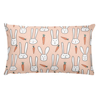 Bunny Designer Accent Rectangular Pillow