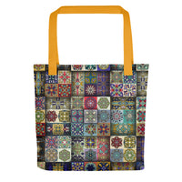 Bohemian Squares Tote bag