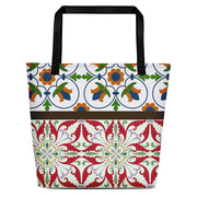 Bohemian Floral Beach Bag