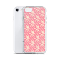 Pink Shabby Chic Floral iPhone Case