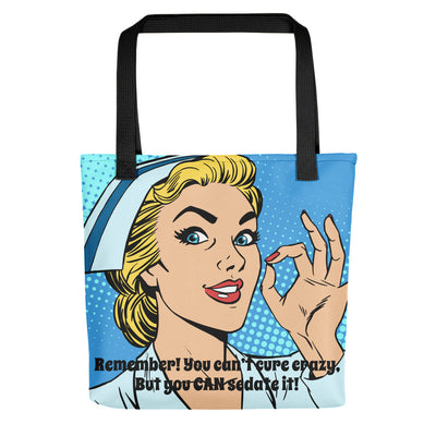 Nurses Crazy Tote bag