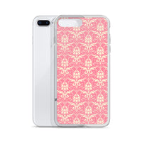 Pink Shabby Chic Floral iPhone Case