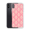 Pink Shabby Chic Floral iPhone Case