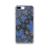 Blue Swirl Abstract iPhone Case