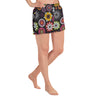 Flower Garden Women's Athletic Short Shorts