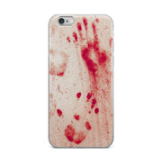 Bloody Handprints iPhone Case