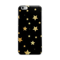 Golden Stars iPhone Case