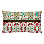 Bohemian Floral Rectangular Pillow