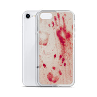 Bloody Handprints iPhone Case