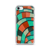 Mosaic Abstract Waves iPhone Case Cover