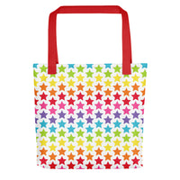 Colorful Stars Tote bag