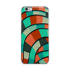 Mosaic Abstract Waves iPhone Case Cover