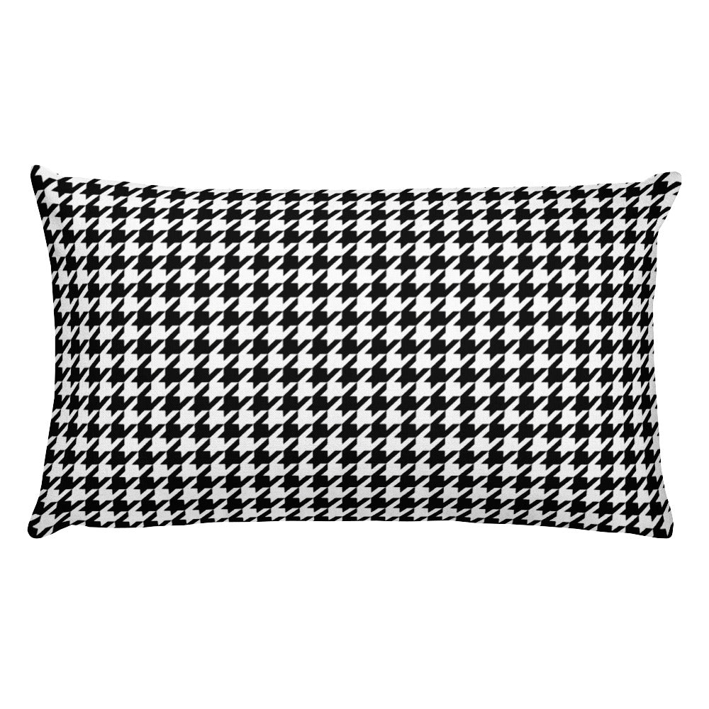 Houndstooth Rectangular Pillow