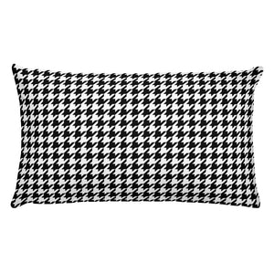 Houndstooth Rectangular Pillow